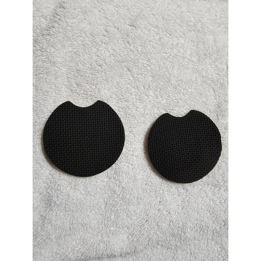 Highland Cow Car Coasters - Farmhouse Decor, Drink Coasters, Car Accessories‎